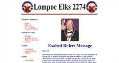 Desktop Screenshot of elks2274.com